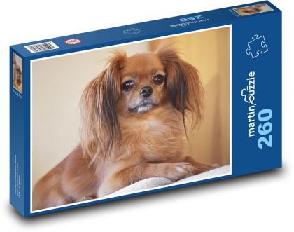 Pies - zwierzę domowe - Puzzle 260 elementów, rozmiar 41x28,7 cm