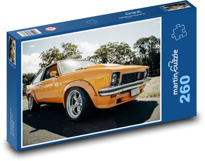 Old car game - Puzzle 260 pieces, size 41x28.7 cm 