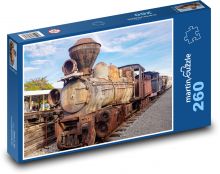 Zardzewiała lokomotywa Puzzle 260 elementów - 41x28,7 cm