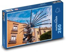 Cestování - socha Puzzle 260 dílků - 41 x 28,7 cm