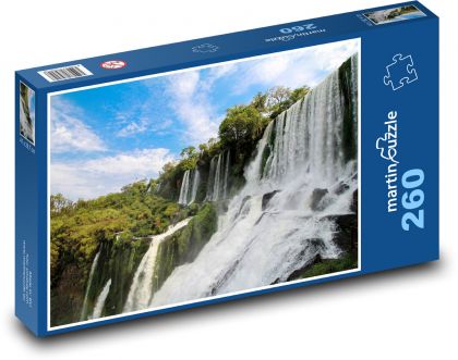 Waterfall - Puzzle 260 pieces, size 41x28.7 cm 