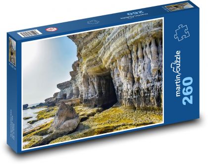 Formacje skalne - wybrzeże - Puzzle 260 elementów, rozmiar 41x28,7 cm