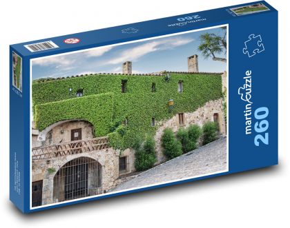 Kamienny dom - Puzzle 260 elementów, rozmiar 41x28,7 cm