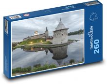 Pevnost, Hrad, Příkop Puzzle 260 dílků - 41 x 28,7 cm
