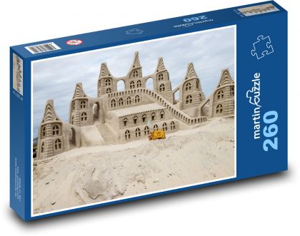 Sandcastle - Puzzle 260 pieces, size 41x28.7 cm 