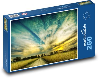 Příroda - krajina - Puzzle 260 dílků, rozměr 41x28,7 cm