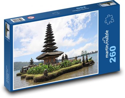 Podróże - jezioro - Puzzle 260 elementów, rozmiar 41x28,7 cm