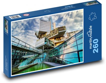 Architektura - wieżowiec - Puzzle 260 elementów, rozmiar 41x28,7 cm