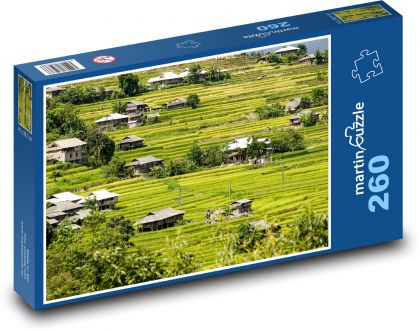 Reisfeld - Puzzle - 260 Teile