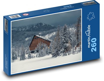 Tatry - Slovensko - Puzzle 260 dielikov, rozmer 41x28,7 cm