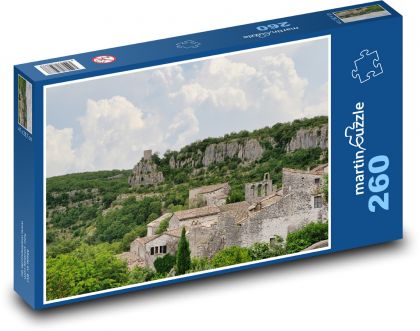 Medieval house - Puzzle 260 pieces, size 41x28.7 cm 