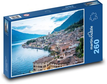 Jazero - hory - Puzzle 260 dielikov, rozmer 41x28,7 cm