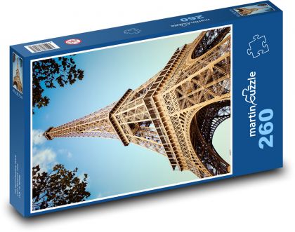 Eiffel Tower - France - Puzzle 260 pieces, size 41x28.7 cm 