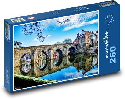 Durham - Most Durham - Puzzle 260 elementów, rozmiar 41x28,7 cm