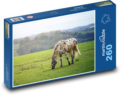Horse - Meadow - Puzzle 260 pieces, size 41x28.7 cm 