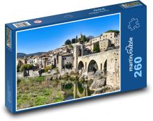 Mittelalterbrücke Puzzle 260 Teile - 41 x28,7 cm