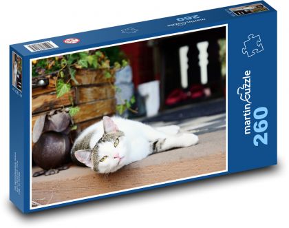Zviera - mačka - Puzzle 260 dielikov, rozmer 41x28,7 cm