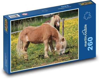 Pferde - Pony - Puzzle - 260 Teile