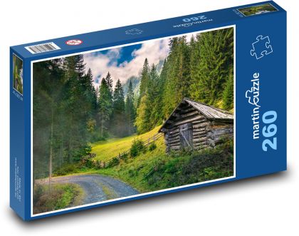 Horská príroda - Puzzle 260 dielikov, rozmer 41x28,7 cm