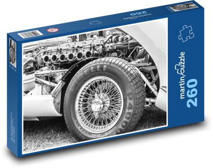 Auto - motor - Puzzle 260 dielikov, rozmer 41x28,7 cm