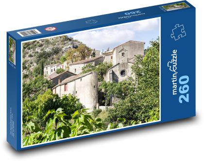 Francúzsko - Navacelles - Puzzle 260 dielikov, rozmer 41x28,7 cm
