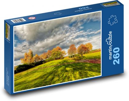 Autumn landscape - Puzzle 260 pieces, size 41x28.7 cm 