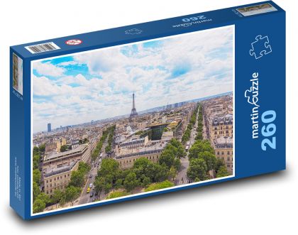 Francie - Paříž - puzzle 260 dílků