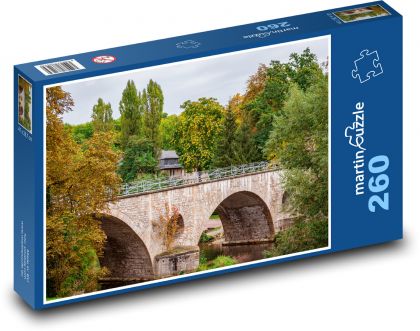 Most - stromy - Puzzle 260 dielikov, rozmer 41x28,7 cm