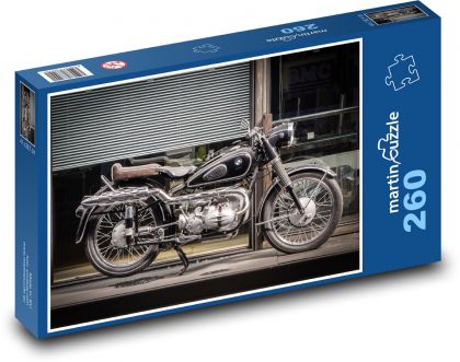 Historic motorcycle - Puzzle 260 pieces, size 41x28.7 cm 
