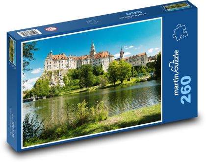 Zamek Sigmaringen - Niemcy - Puzzle 260 elementów, rozmiar 41x28,7 cm