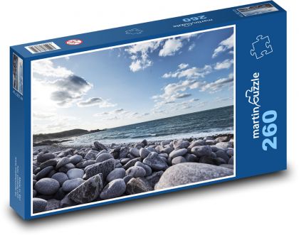 Krajina - oceán - Puzzle 260 dielikov, rozmer 41x28,7 cm
