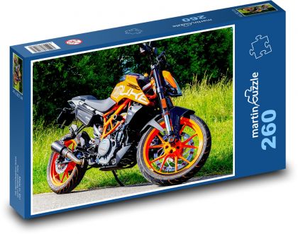 Motorcycle - Road - Puzzle 260 pieces, size 41x28.7 cm 