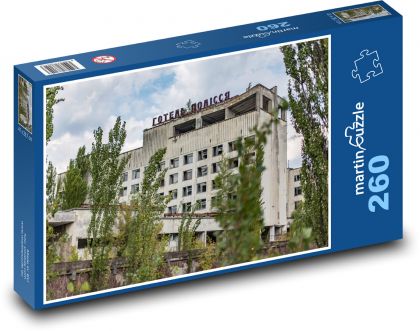 Czarnobyl - Miasto duchów - Puzzle 260 elementów, rozmiar 41x28,7 cm