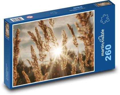 Tráva - plevel - puzzle 260 dílků