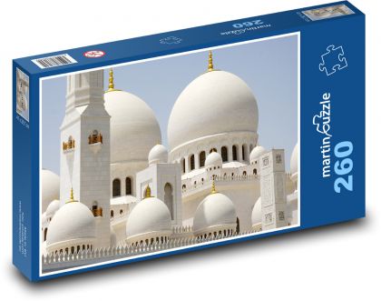Mešita - Abú Dhabí - Puzzle 260 dílků, rozměr 41x28,7 cm