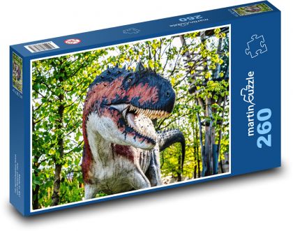 Dinosaurus - Puzzle 260 dielikov, rozmer 41x28,7 cm