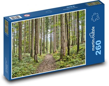 Les - stromy - puzzle 260 dílků