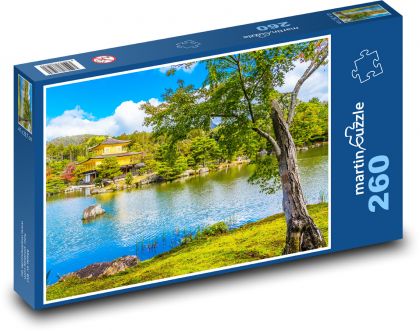 Japonská architektúra - Puzzle 260 dielikov, rozmer 41x28,7 cm