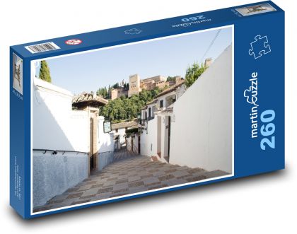 Hiszpania - Alhambra - Puzzle 260 elementów, rozmiar 41x28,7 cm