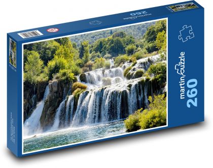 Park Narodowy - Chorwacja - Puzzle 260 elementów, rozmiar 41x28,7 cm