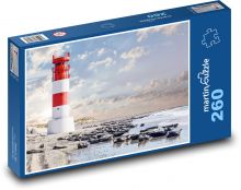 Pobřeží - maják Puzzle 260 dílků - 41 x 28,7 cm