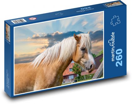 Kůň - puzzle 260 dílků