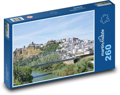 Hiszpania - Andaluzja - Puzzle 260 elementów, rozmiar 41x28,7 cm