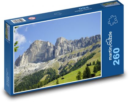 Itálie - Dolomity - puzzle 260 dílků