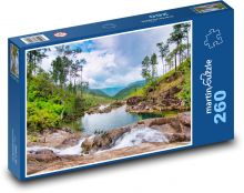 Vodopády - Peřeje  Puzzle 260 - 41x28,7 cm