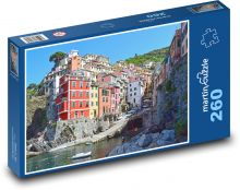 Riomaggiore - Włochy, wsie Puzzle 260 elementów - 41x28,7 cm