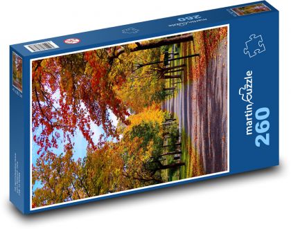 Park - Autumn - Puzzle 260 pieces, size 41x28.7 cm 