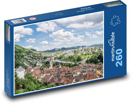 Švýcarsko - Wettingen - puzzle 260 dílků