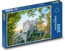 Zřícenina hradu Puzzle 260 - 41x28,7 cm
