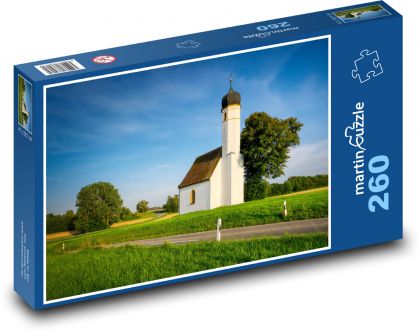 Church - Bavaria - Puzzle 260 pieces, size 41x28.7 cm 
